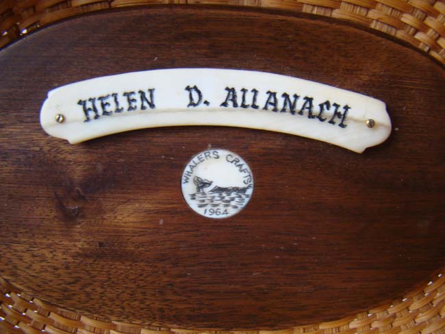A fine vintage NANTUCKET purse ("Friendship Basket") made in 1964 — image 4